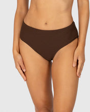 Load image into Gallery viewer, Positano Wrap Mid Bikini Bottom- Mocha