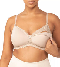 Load image into Gallery viewer, Gorgeous Mama Lace Maternity Bra / Nude