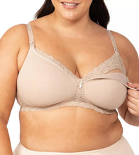 Load image into Gallery viewer, Gorgeous Mama Lace Maternity Bra / Nude