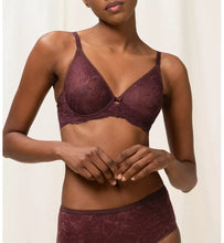 Load image into Gallery viewer, Amourette Charm Lace Wirefree Bra - Decadent Chocolate