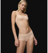 Load image into Gallery viewer, BODY MAKE UP ILLUSION LACE SHORT - NUDE