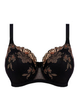Load image into Gallery viewer, Elomi Teagan Padded Half Cup / Black - Almond