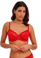 Load image into Gallery viewer, Embrace Lace Classic Underwire Bra / Equestrian Red