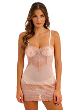 Load image into Gallery viewer, Embrace Lace Chemise Angel Wing/rose Dust