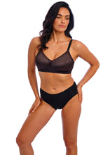 Load image into Gallery viewer, Back Appeal Wire Free Bra / Black