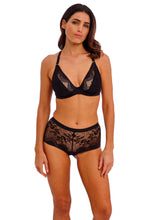 Load image into Gallery viewer, Wacoal Sensu Lace Plunge / Black
