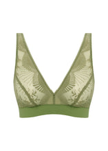 Load image into Gallery viewer, Wacoal Sensu Lace Bralette / Silk Green