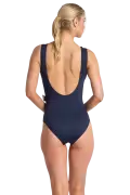 Load image into Gallery viewer, Anchor Stripe Sash Surplice 1Pc - Navy