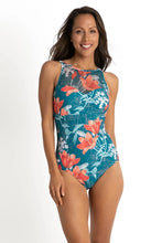 Load image into Gallery viewer, Lily Garden Mesh Front One Piece