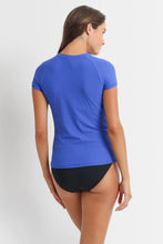 Load image into Gallery viewer, Reset Short Sleeve Rashie - Royal