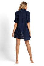 Load image into Gallery viewer, Resort Button Through Shirt - Ink