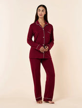Load image into Gallery viewer, Kate Modal Soft Full Length PJ Set / Ruby