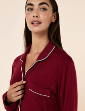 Load image into Gallery viewer, Kate Modal Soft Full Length PJ Set / Ruby