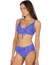 Load image into Gallery viewer, Corfu D-E Cup Underwire Bikini Bra Top AZURE