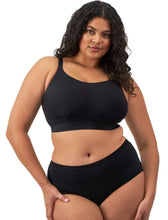 Load image into Gallery viewer, ELOMI Downtime Bralette Black
