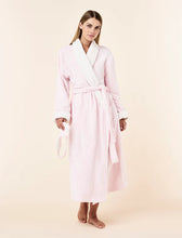 Load image into Gallery viewer, Plush Sherpa Robe & Sleep Mask - Parfait Pink
