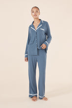 Load image into Gallery viewer, Elmira Blue Bamboo PJ set / Blue