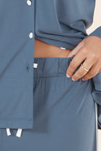 Load image into Gallery viewer, Elmira Blue Bamboo PJ set / Blue
