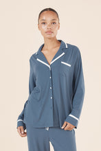 Load image into Gallery viewer, Elmira Blue Bamboo PJ set / Blue