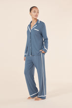 Load image into Gallery viewer, Elmira Blue Bamboo PJ set / Blue