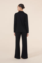 Load image into Gallery viewer, Emilia Ribbed Lounge PJ Set / Black