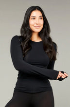 Load image into Gallery viewer, Tani High Neck Long Sleeve / Black