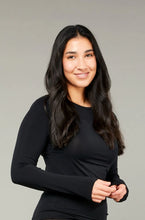 Load image into Gallery viewer, Tani High Neck Long Sleeve / Black