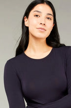 Load image into Gallery viewer, High Neck Long Sleeve / French Navy