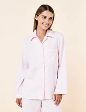 Load image into Gallery viewer, Super Soft Brushed Herringbone PJ Set - Parfait Pink