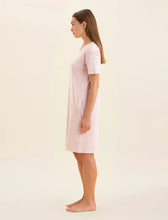 Load image into Gallery viewer, Jada Organic Cotton Knit Midi Nightie - Papinelle Pink