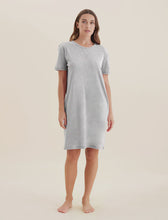 Load image into Gallery viewer, Jada Organic Cotton Knit Midi Nightie - Grey