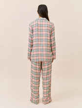 Load image into Gallery viewer, Comfy Plaid Full Length PJ Set