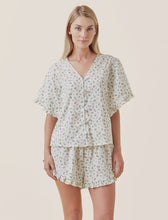 Load image into Gallery viewer, Swiss Dot Frill Boxer PJ Set