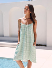 Load image into Gallery viewer, Seersucker Strappy Nightie