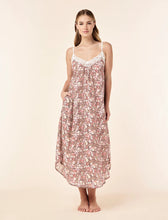 Load image into Gallery viewer, Carly Floral Lace Front Maxi Nightie