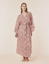 Load image into Gallery viewer, Carly Floral Maxi Kimono Robe