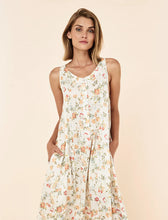 Load image into Gallery viewer, Amber Panel Front Maxi Nightie Peach Parfait