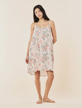 Load image into Gallery viewer, Elise Strappy Nightie Sorbet Pink