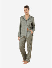 Load image into Gallery viewer, Kienna Geo Printed Silky Satin PJ Set