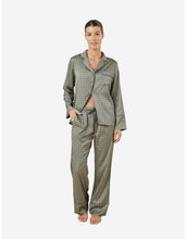 Load image into Gallery viewer, Kienna Geo Printed Silky Satin PJ Set