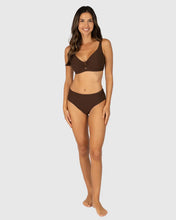 Load image into Gallery viewer, Positano Wrap Mid Bikini Bottom- Mocha
