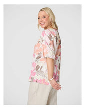 Load image into Gallery viewer, Amalfi Rose Print Top