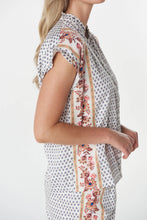 Load image into Gallery viewer, Sunray Cotton Blouse - Sunset Manor Print