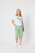 Load image into Gallery viewer, Oasis Sequin Palm T shirt