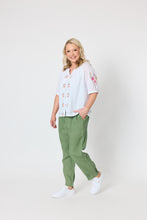 Load image into Gallery viewer, Sarah Linen Pant - Fern