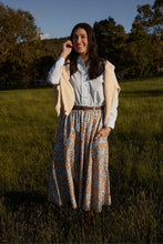 Load image into Gallery viewer, Dance Linen Cotton Skirt - Country Club Print