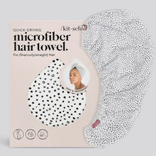 Load image into Gallery viewer, Quick Dry Hair Towel - Micro Dot