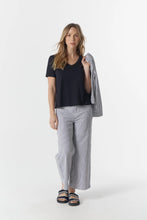 Load image into Gallery viewer, Ray Denim Jacket - Navy/White