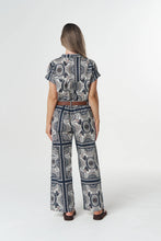 Load image into Gallery viewer, Easy Linen Cotton Pant - Desert Palm Print