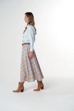 Load image into Gallery viewer, Dance Linen Cotton Skirt - Country Club Print